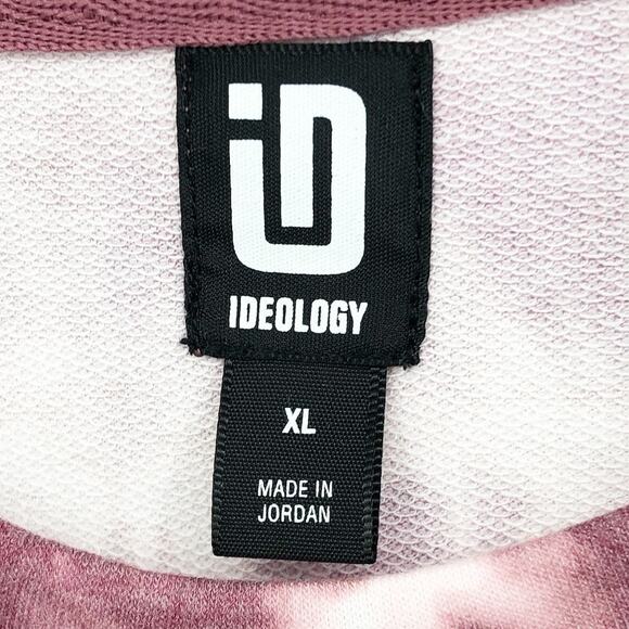 IDEOLOGY Women's Crewneck Top XL Tie Dye Purple Long Sleeve Pullover NWT - Picture 10 of 13